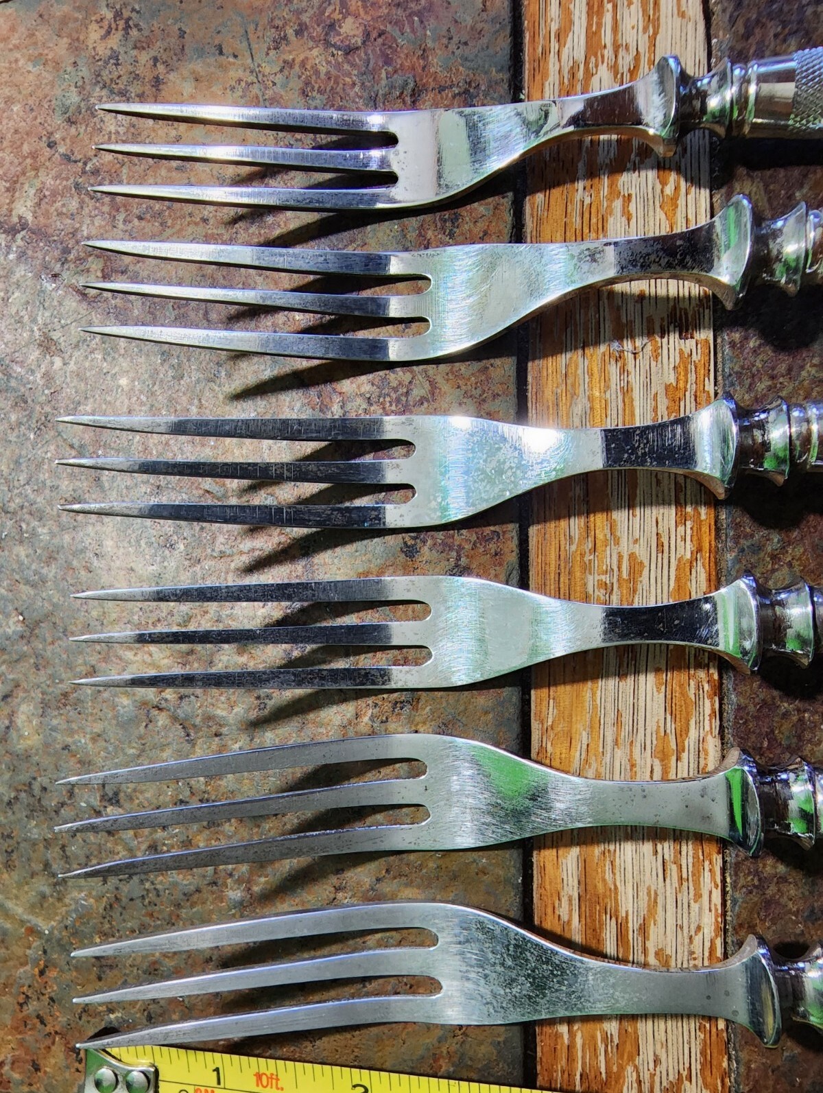 LOT OF 6 RARE KOTTLE CUTLERY CO GERMANY 🇩🇪 MOP DINNER 🍽- LUNCHEON FORKS