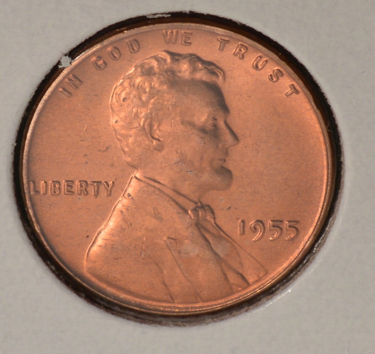 1955P - USA Wheat Cent - Uncirculated