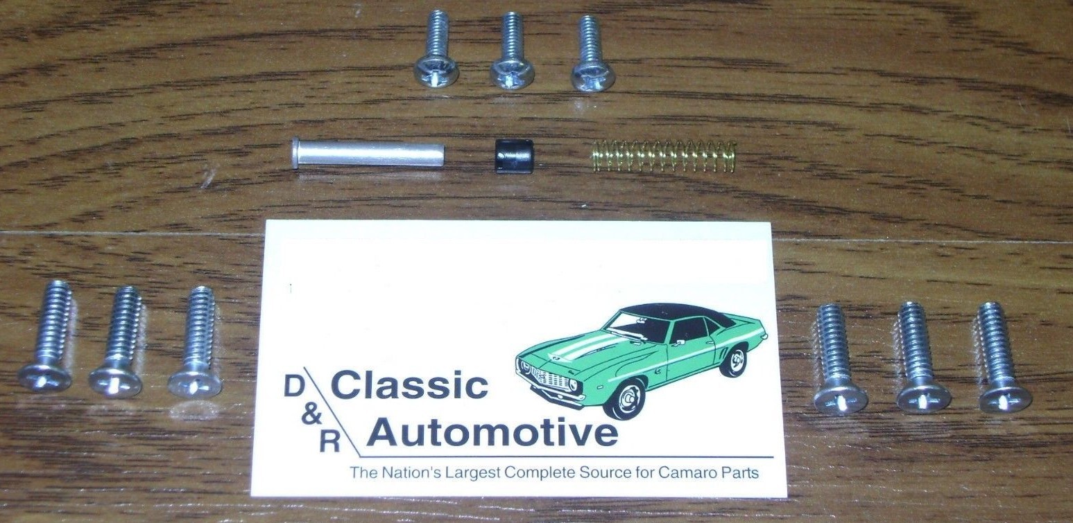 Comfort Grip or Wood Steering Wheel Install Kit 3-spoke Camaro Chevelle Nova