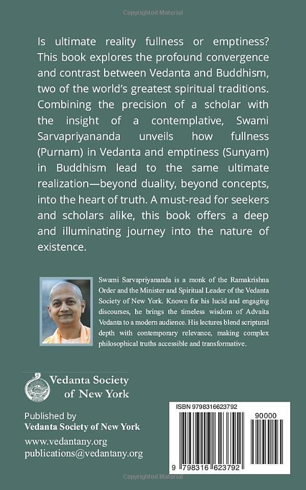 Fullness & Emptiness: Vedanta and Buddhism