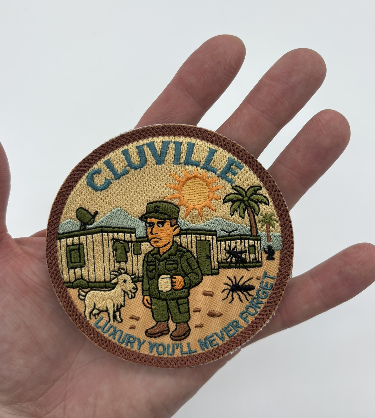 Cluville Patch, Hook and Loop, 3.5 inch