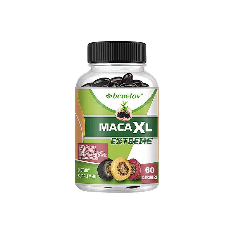 Maca Capsule Shape Butt Booty Shaper Super MACAXL 30 to 120 Capsules