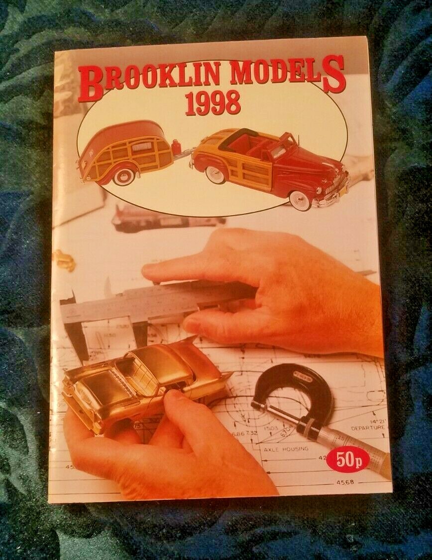 Brooklin Models Catalogue 1998 Collectible Model Making Lansdowne Models Poster
