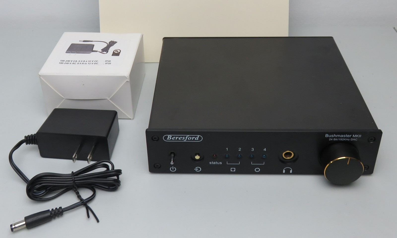 BERESFORD BUSHMASTER TC-7533 MKII DAC DIGITAL AUDIO CONVERTOR WORKS PERFECT