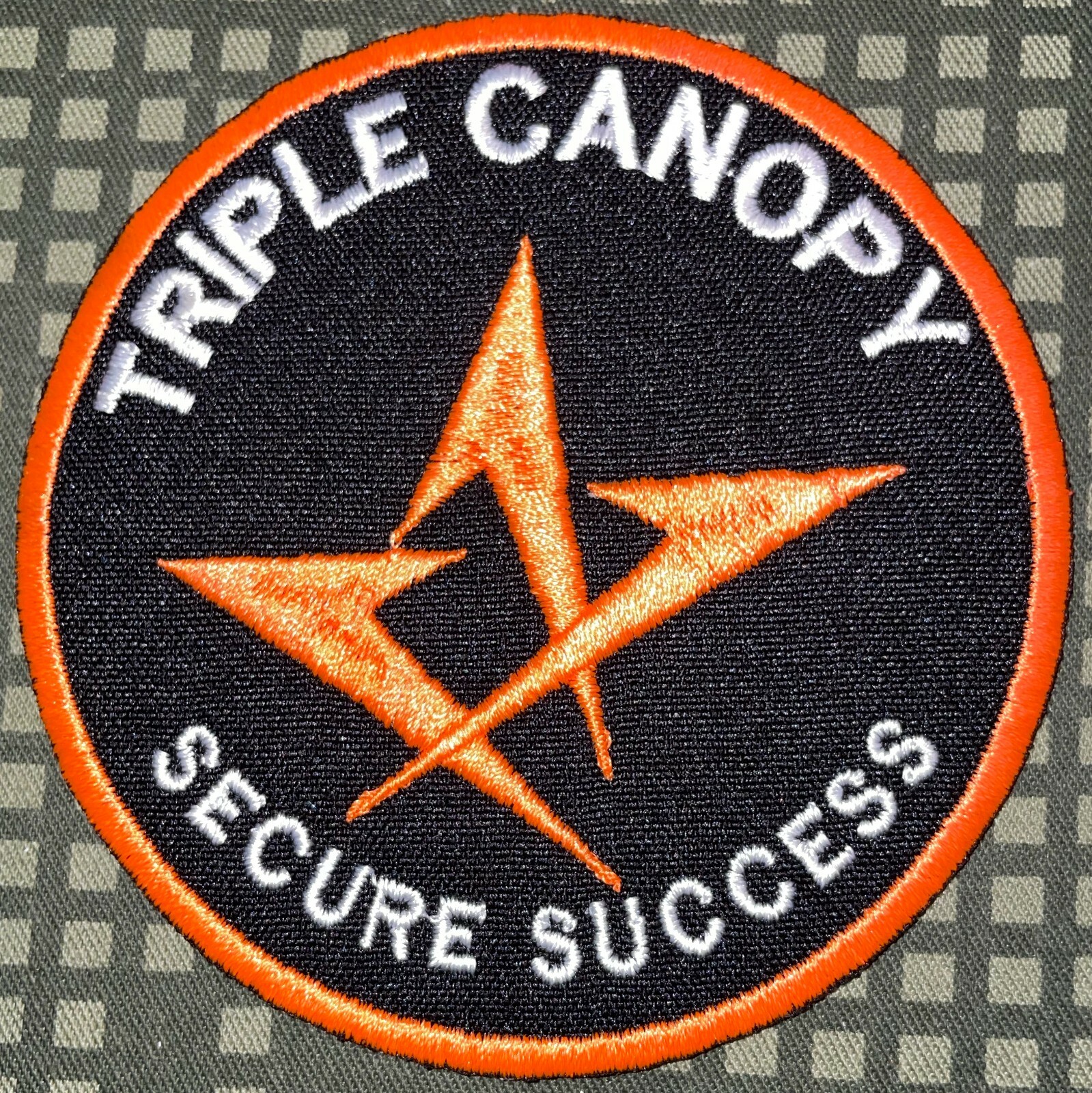 Triple Canopy Secure Success Security Mercenary Soldier Patch Repro New A580