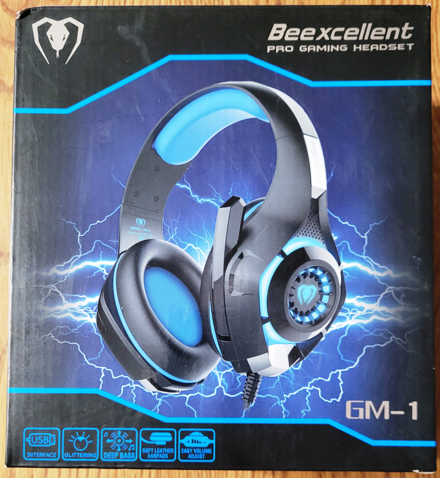Beexcellent GM-1 Gaming Headset with Surround Sound & Noise-Isolation Microphone