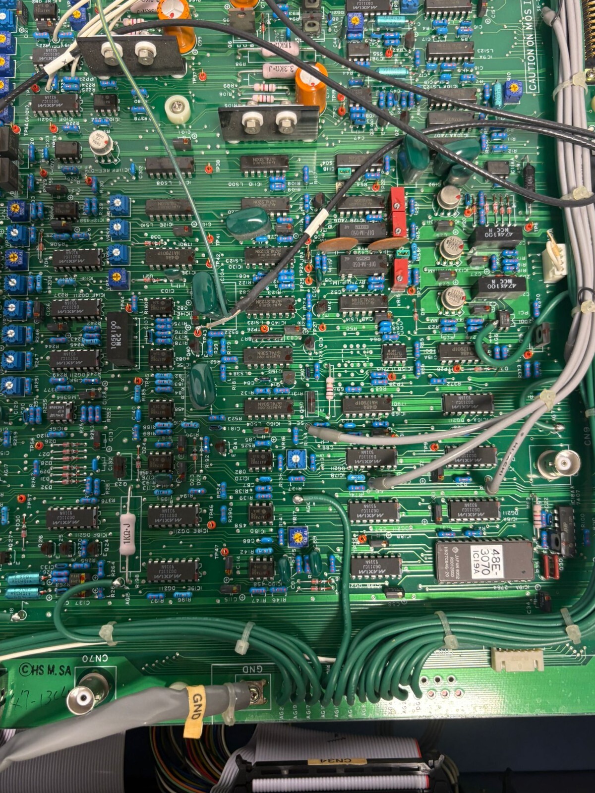 Hitachi SEM Scanning Electron Microscope S-2460N Control Panel Part 48E-0732
