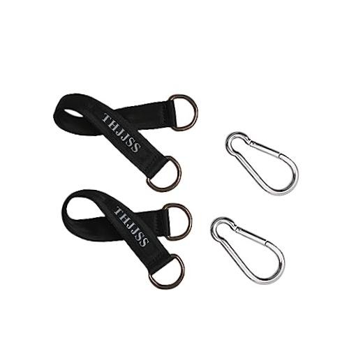 Hammock Tree Swing Straps Kit,Short Hanging Straps 2 Pack with 2 Heavy Duty