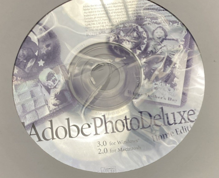 Adobe Photo Deluxe Home Edition 3.0 for Windows & 2.0 for Mac CD-ROM (1998)