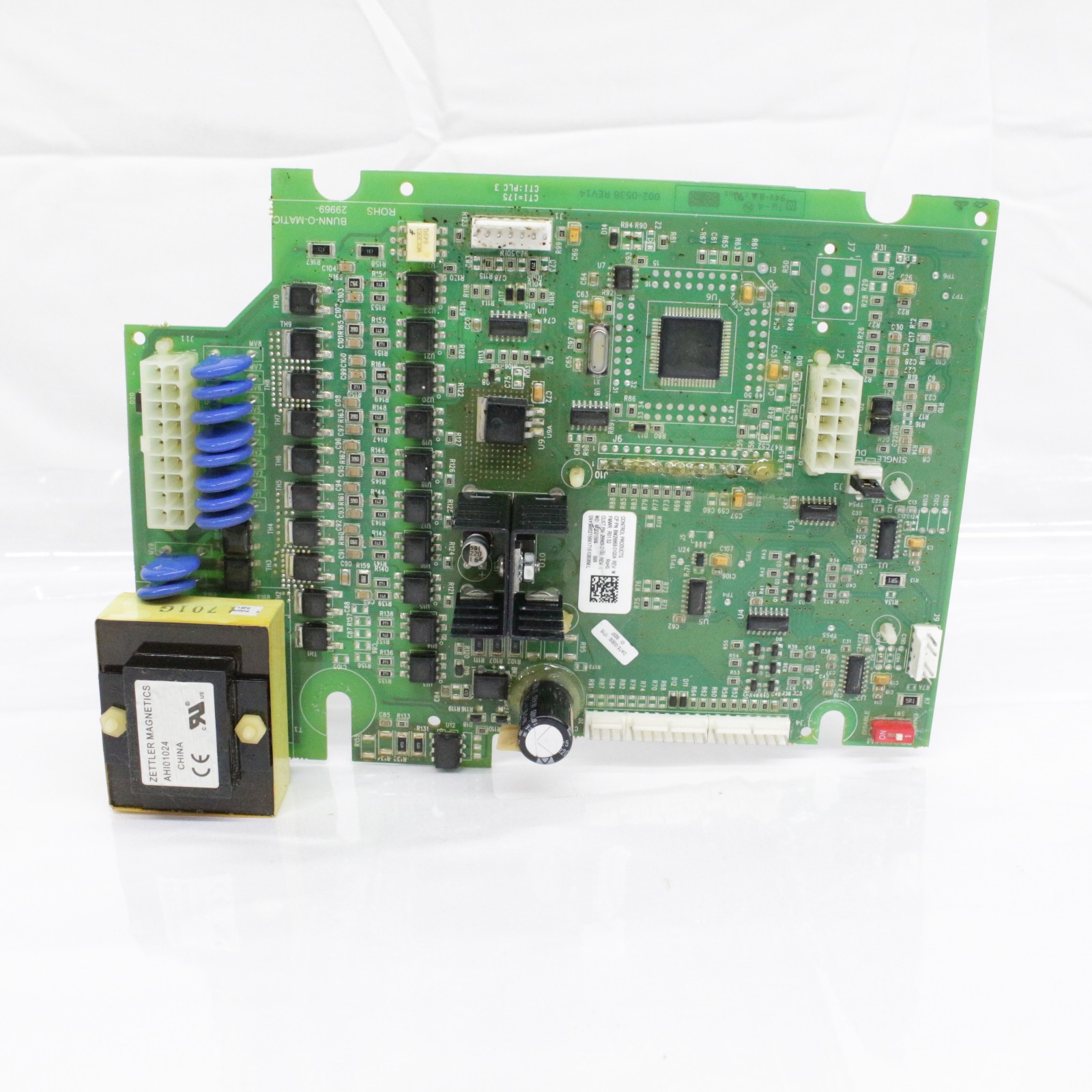 Genuin Bunn Dual TF DBC 120V/208V Main Board 29969.0100 OEM