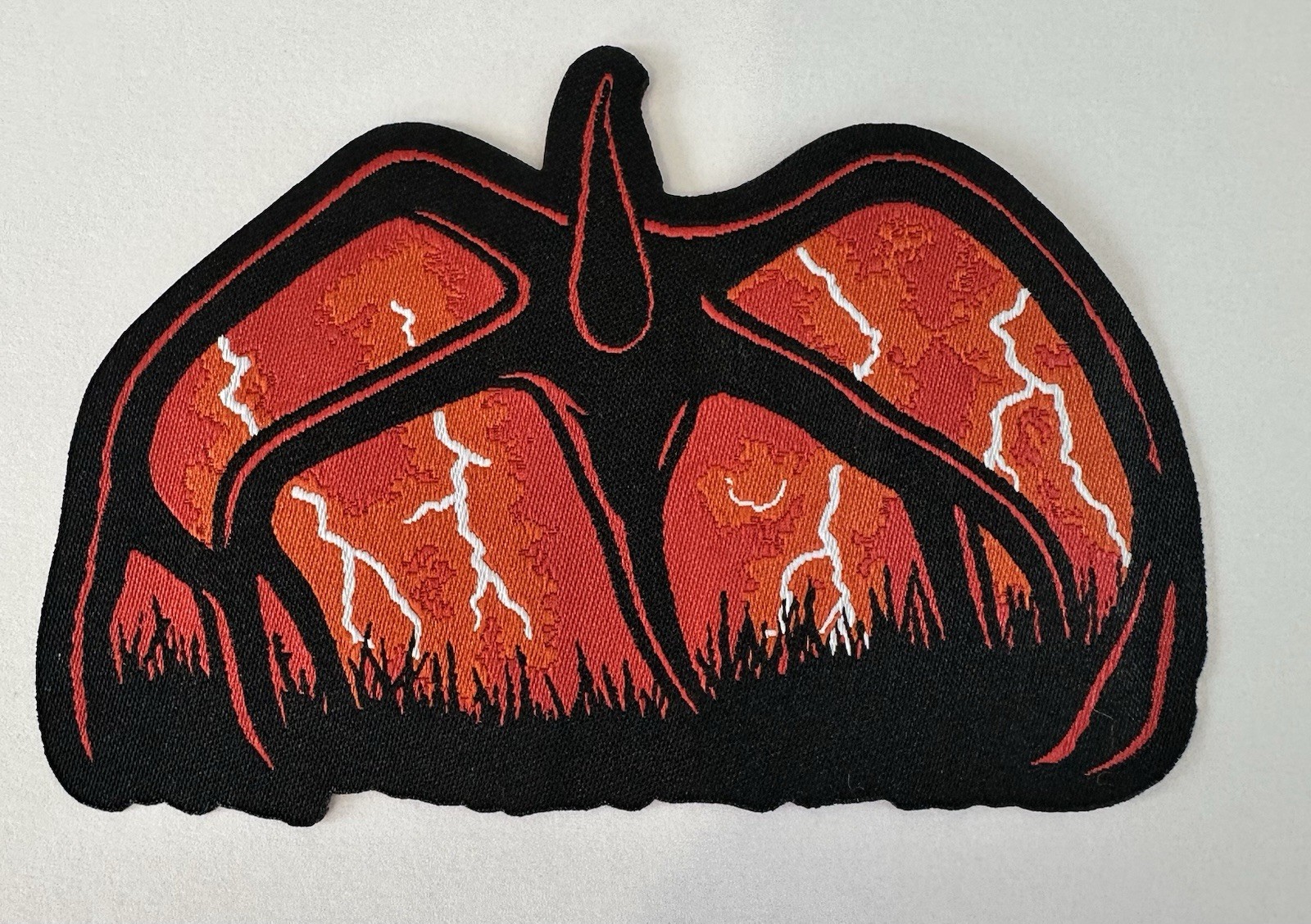 Stranger Things Mind Flayer Woven Patch Iron On Or Sew On