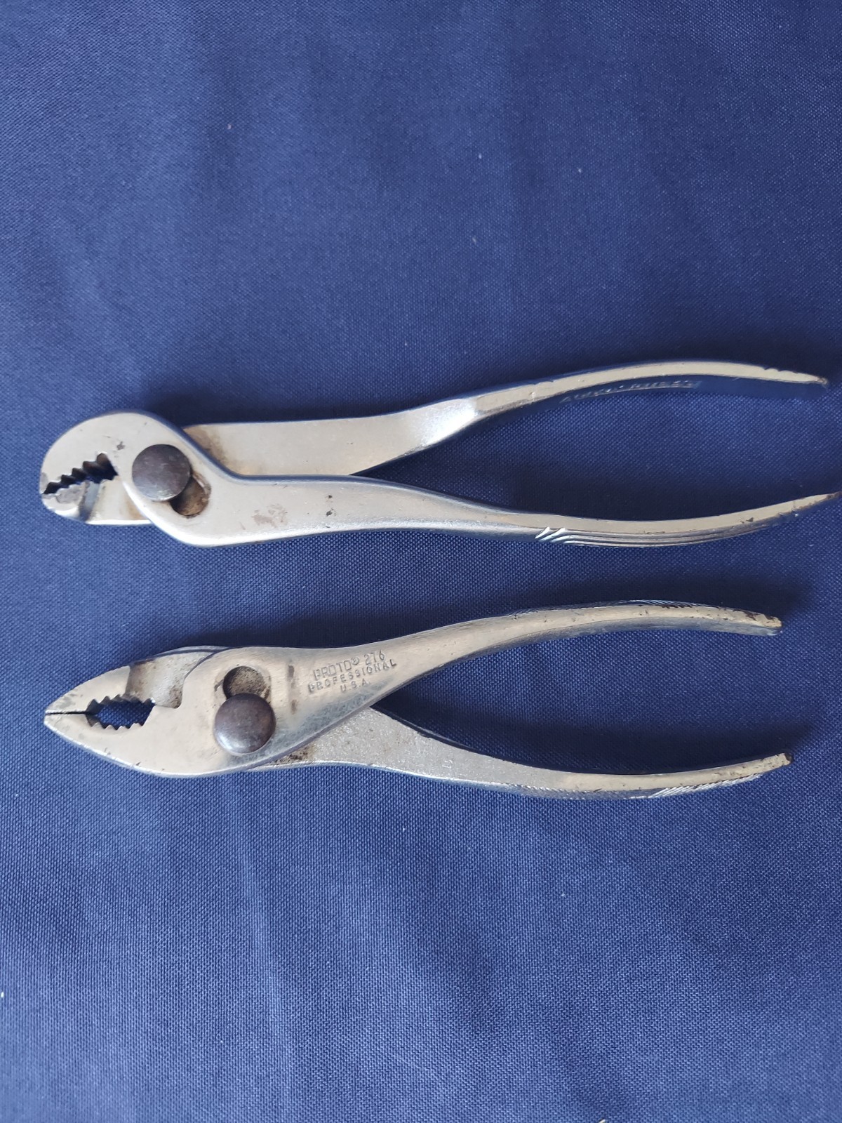 Whitaker Battery Terminal Pliers 1044 + Proto 276 Professional Slip Joint Pliers