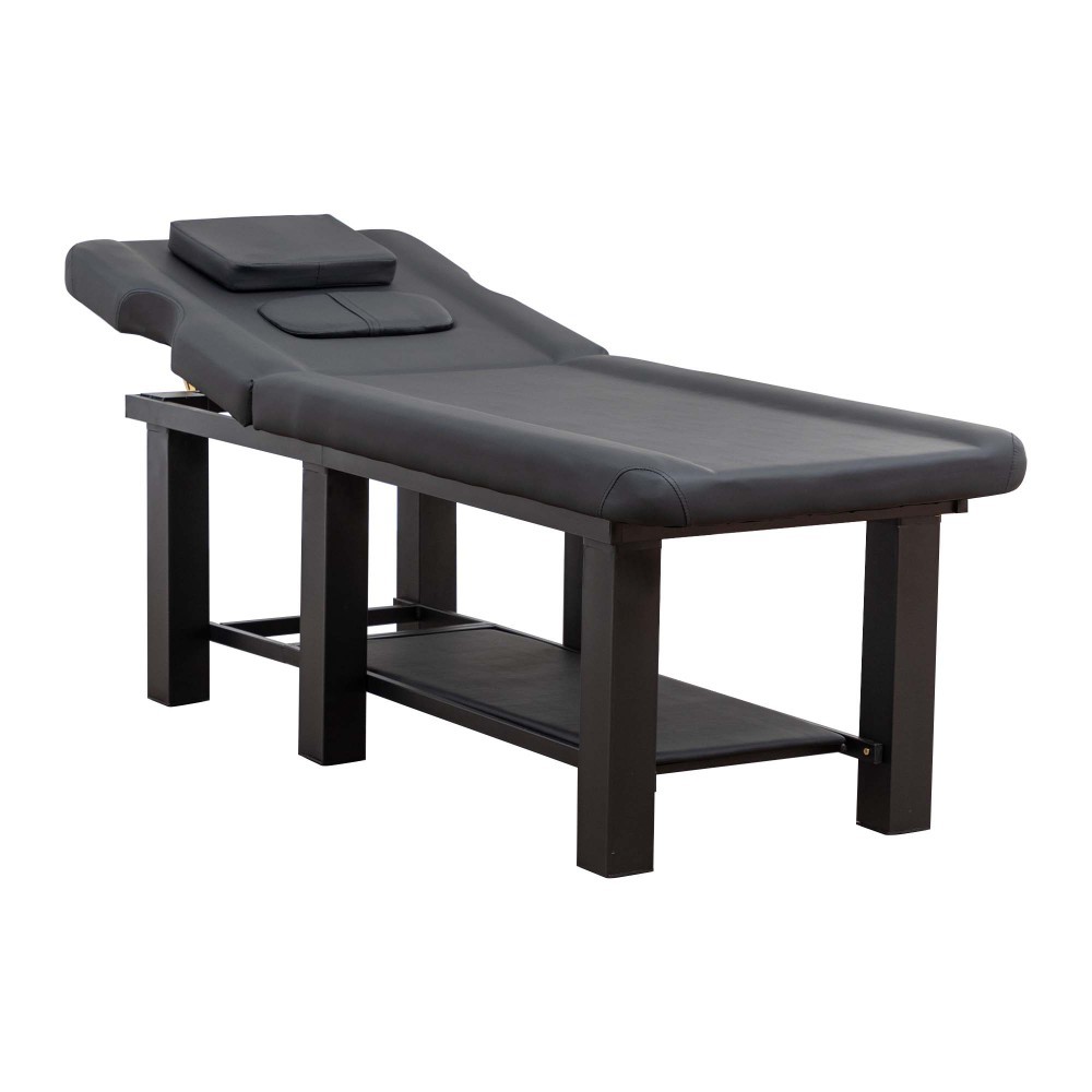 Professional Massage Table Adjustable Backrest Heavy Duty Waterproof PU Leather