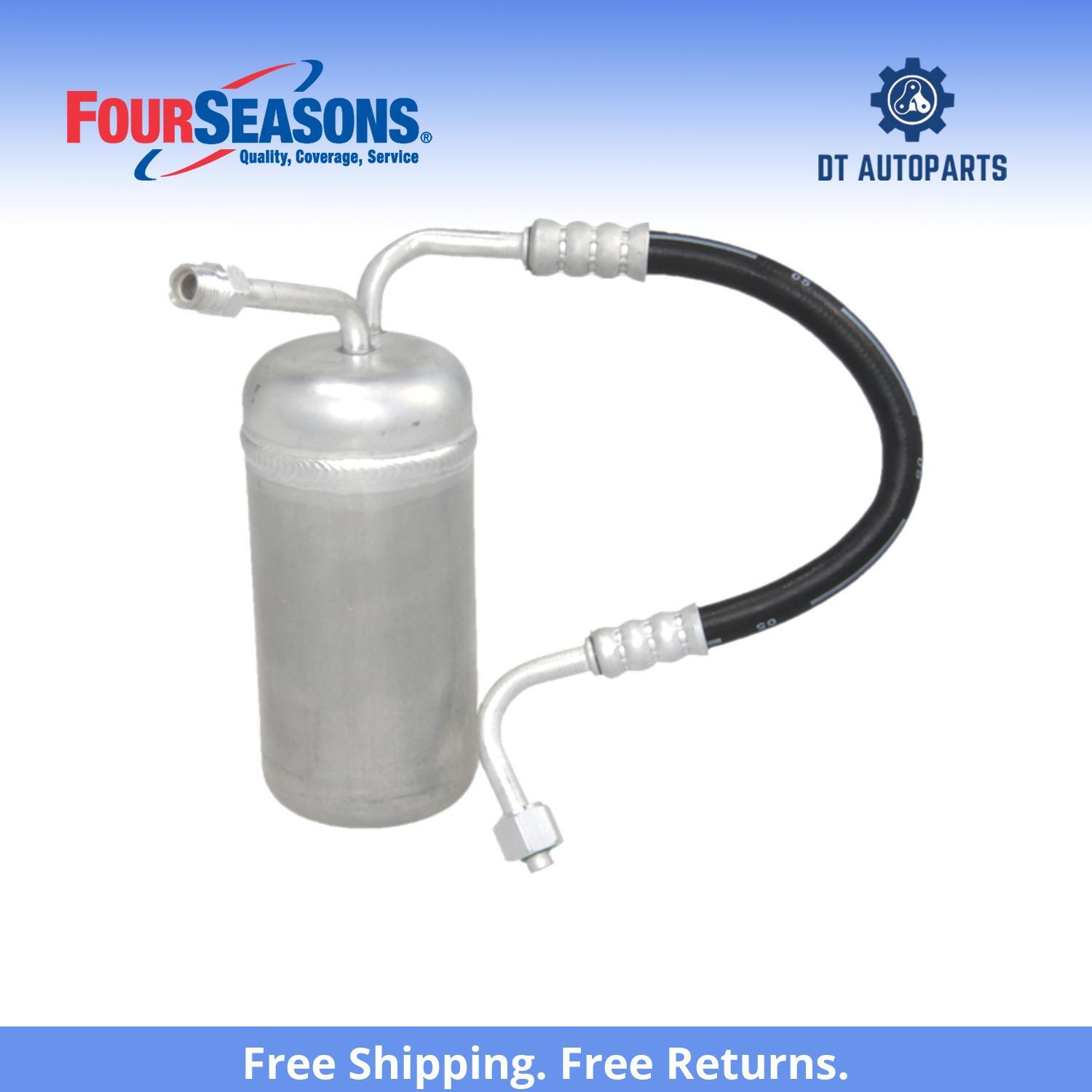 For 1991-1993 Saturn SL A/C Receiver Drier with Hose Assembly 4 Seasons 1992