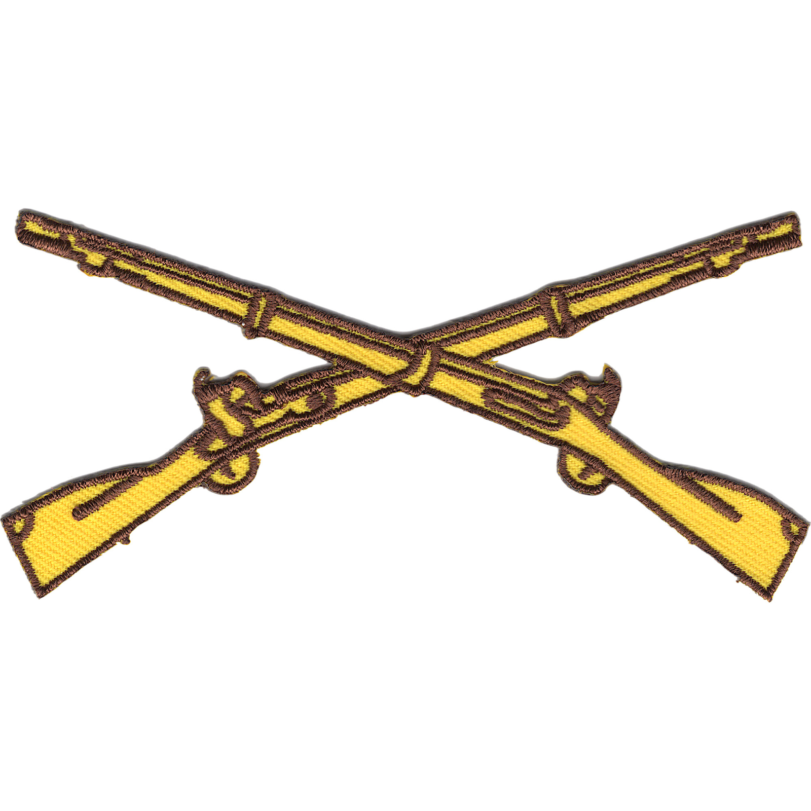 Army Infantry Crossed Rifles Patch