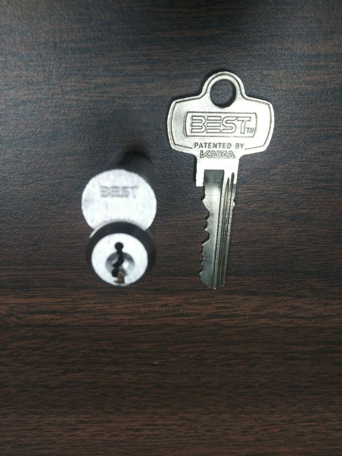 Upgrade to BEST. sfic  8Pin Cores. HIGH SECURITY.   DULL CHROME  Finish
