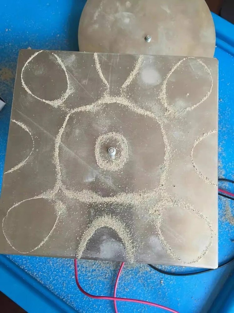 Chladni Figure Resonance Ring Demonstrator Physics Teaching Vibration Generator