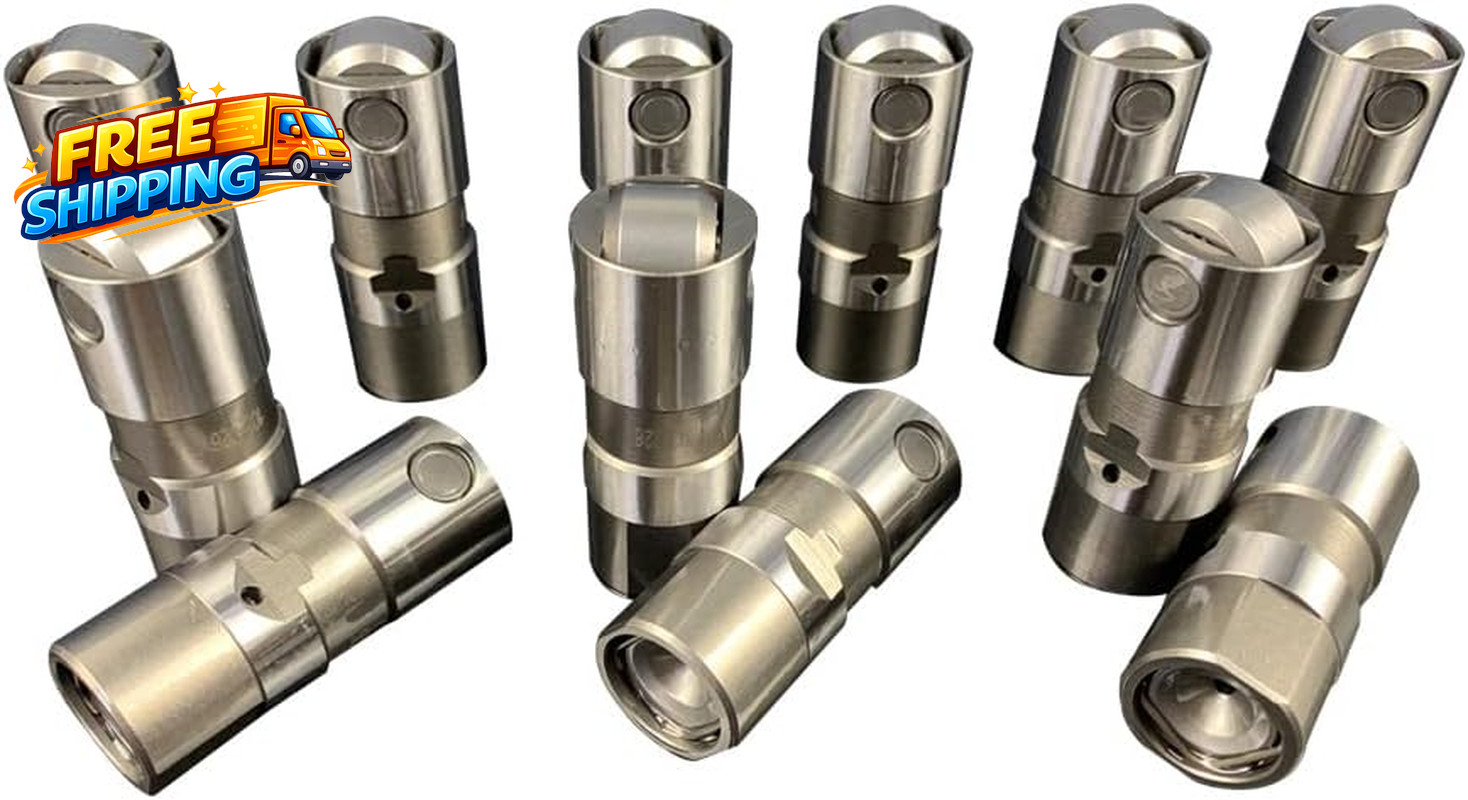 12PCS Lifters Replacement for Chevy Buick Pontiac Saturn 3.1 3.4 3.5 3.8 3.9L 12