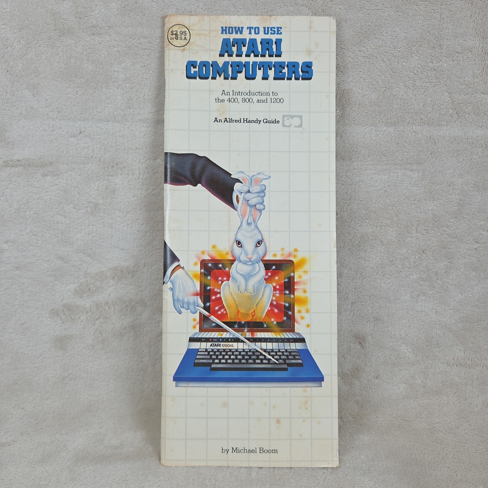 Vintage How to Use Atari Computers Michael Boom Atari 400 800 1200 Book