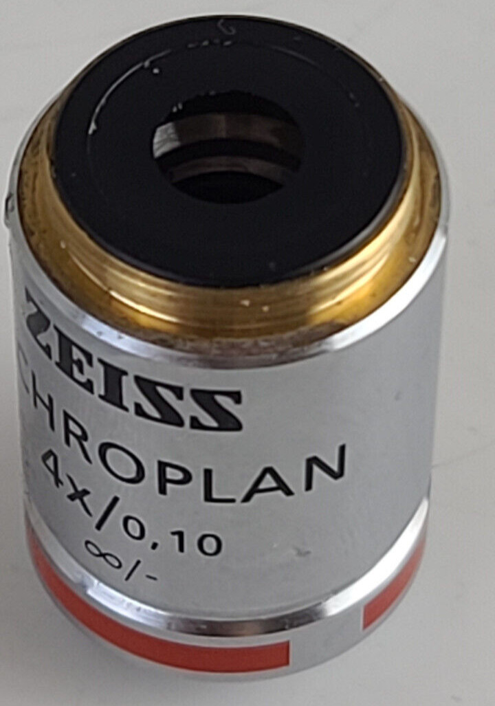 Zeiss Achroplan 4x/0,10 Infinity Microscope Objective Zeiss 44 00 20 01