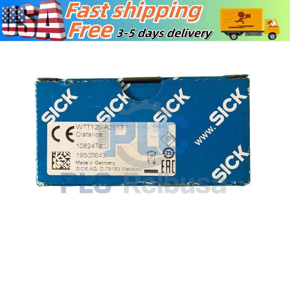 US FREE TAX  SICK WTT12L-A2563 WTT12LA2563 1082474 Photoelectric  Senso