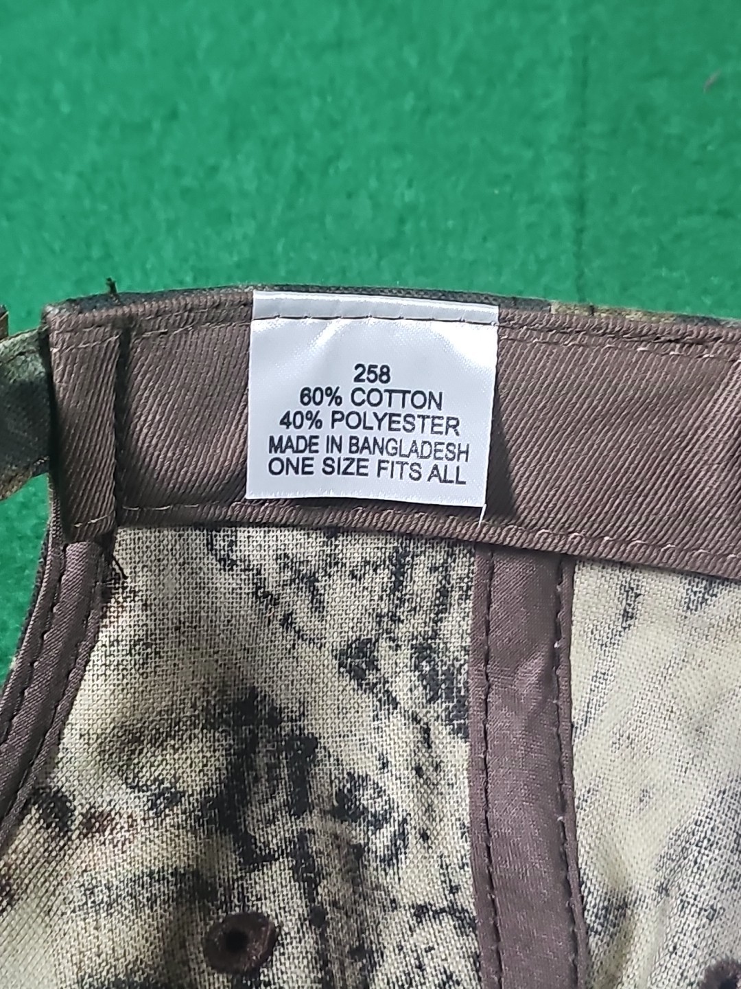 Parker Bows Bill Jordan's Advantage Timber Hat Cap / Camouflage / Strap Back