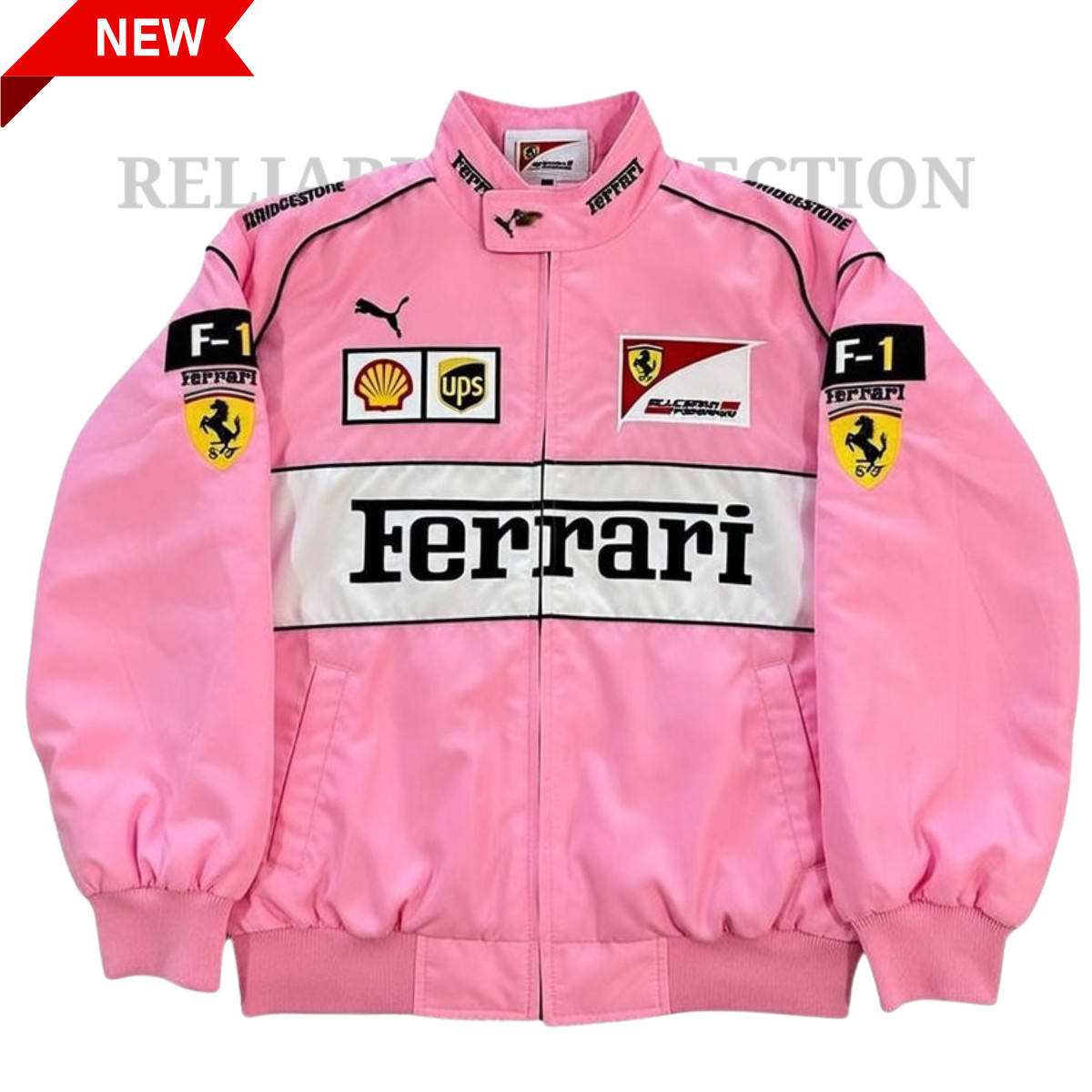 Pink F1 Racing Costume Jacket | Motorsport Outfit | All Sizes | Premium Quality