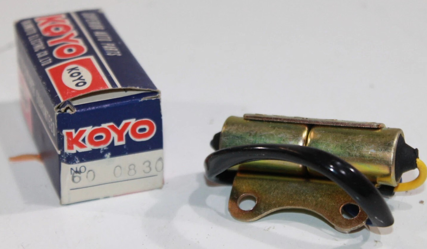KOYO # 60-0830 CONDENSER HONDA KAWASAKI YAMAHA RETAIL $25 BRAND NEW OLD STOCK