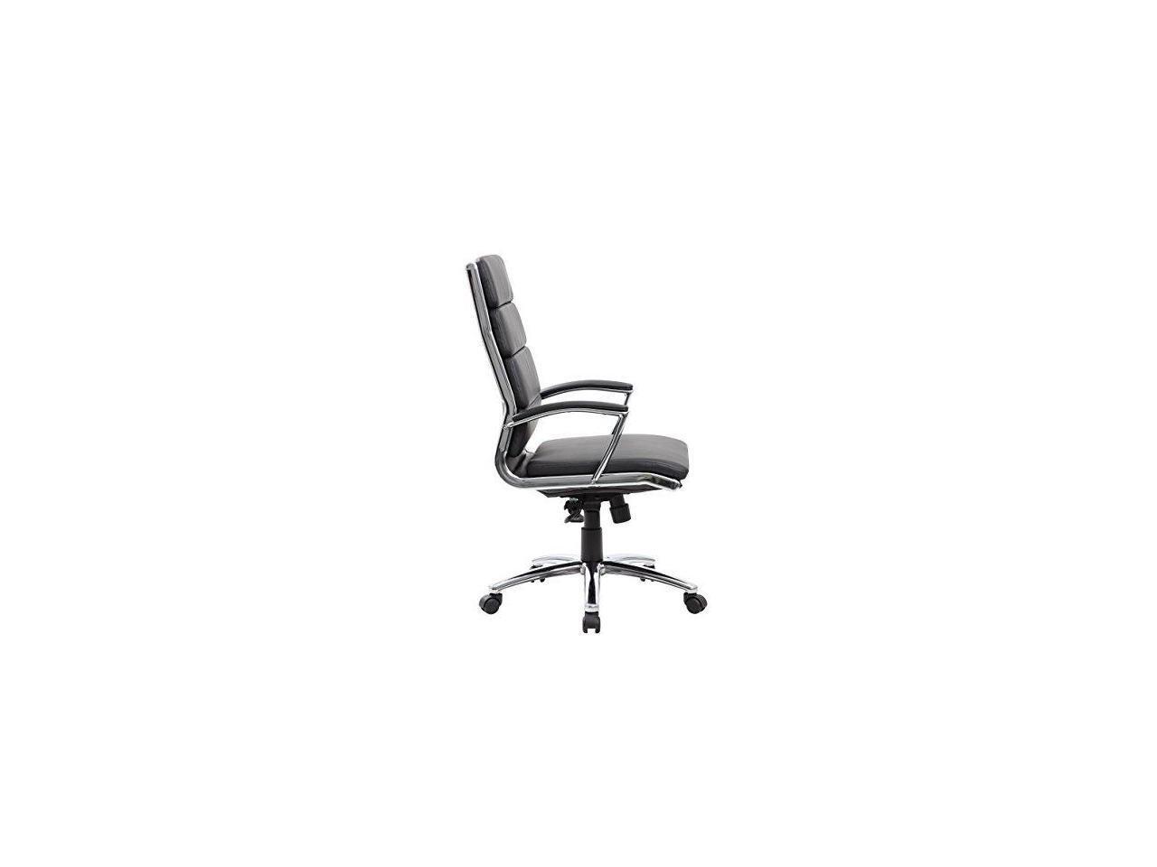 Executive Chair with Metal Chrome Finish