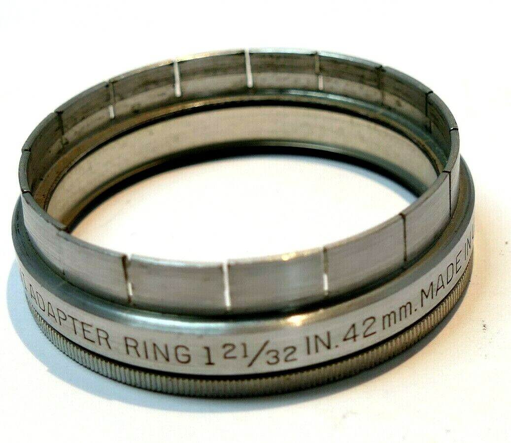 42 adapter step-up slip on for series 6 VI Kodak  1 21/32 " Inch