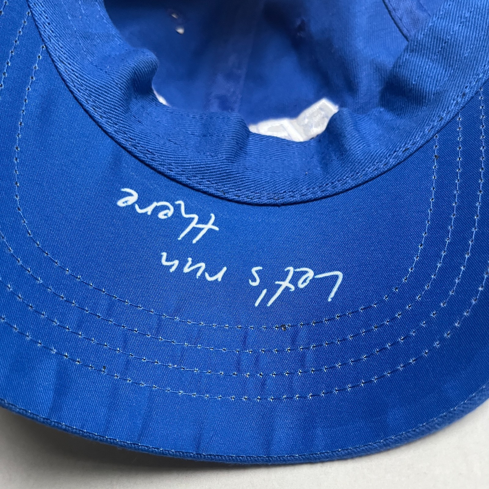 Brooks Running Cap Hat BOCO Gear Cotton Polyester Adjustable Let's Run There