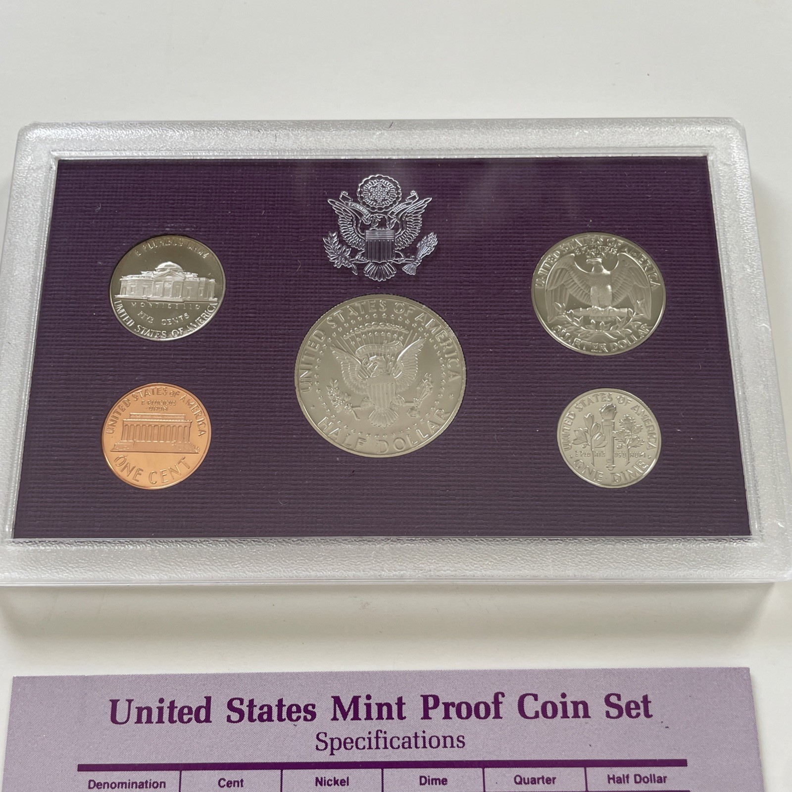 1990 United States Proof Set w/OGP (2 Boxes)