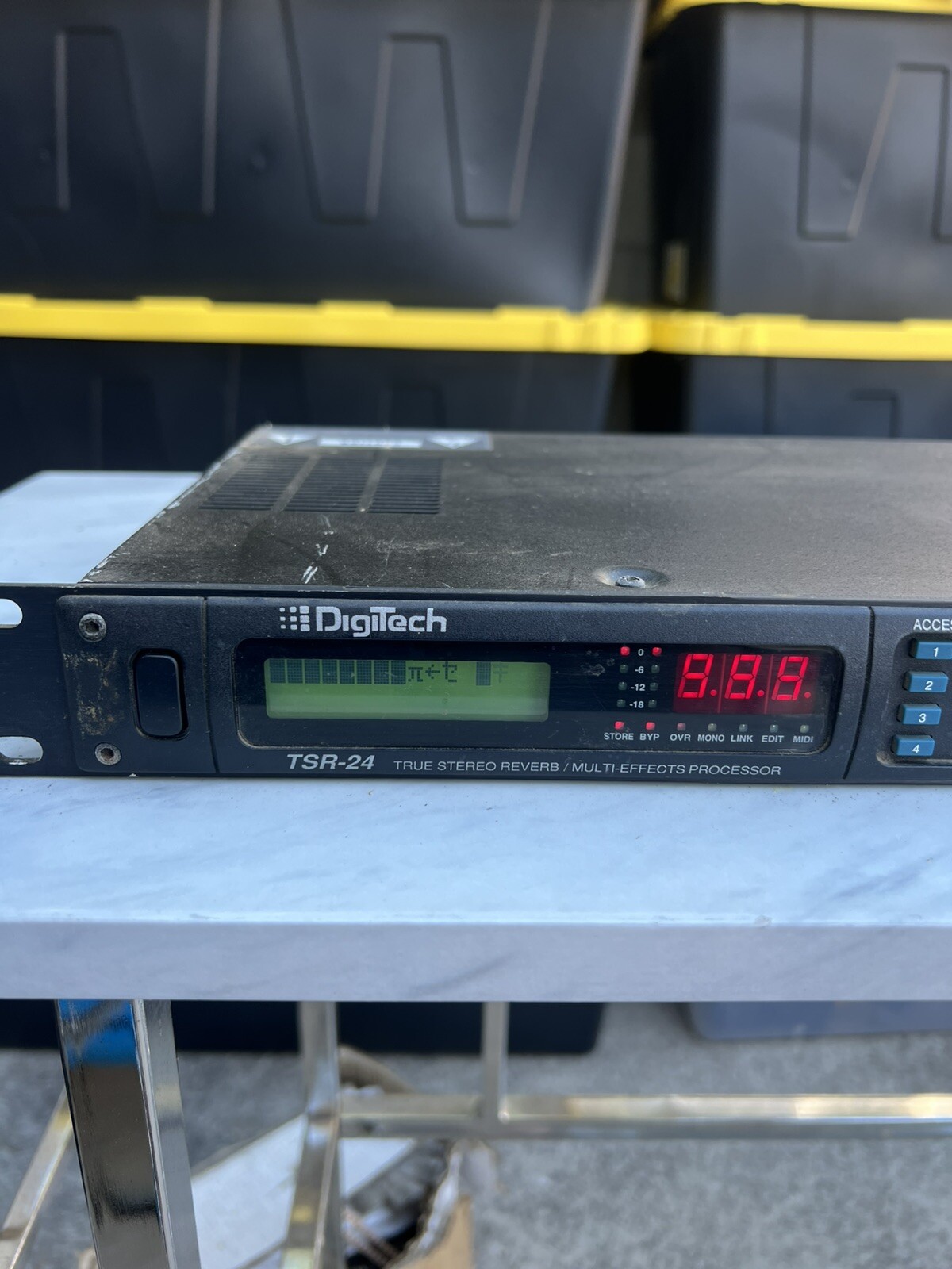 DIGITECH TSR-24 Multi-effects Pedal Recording PA Equipment Black