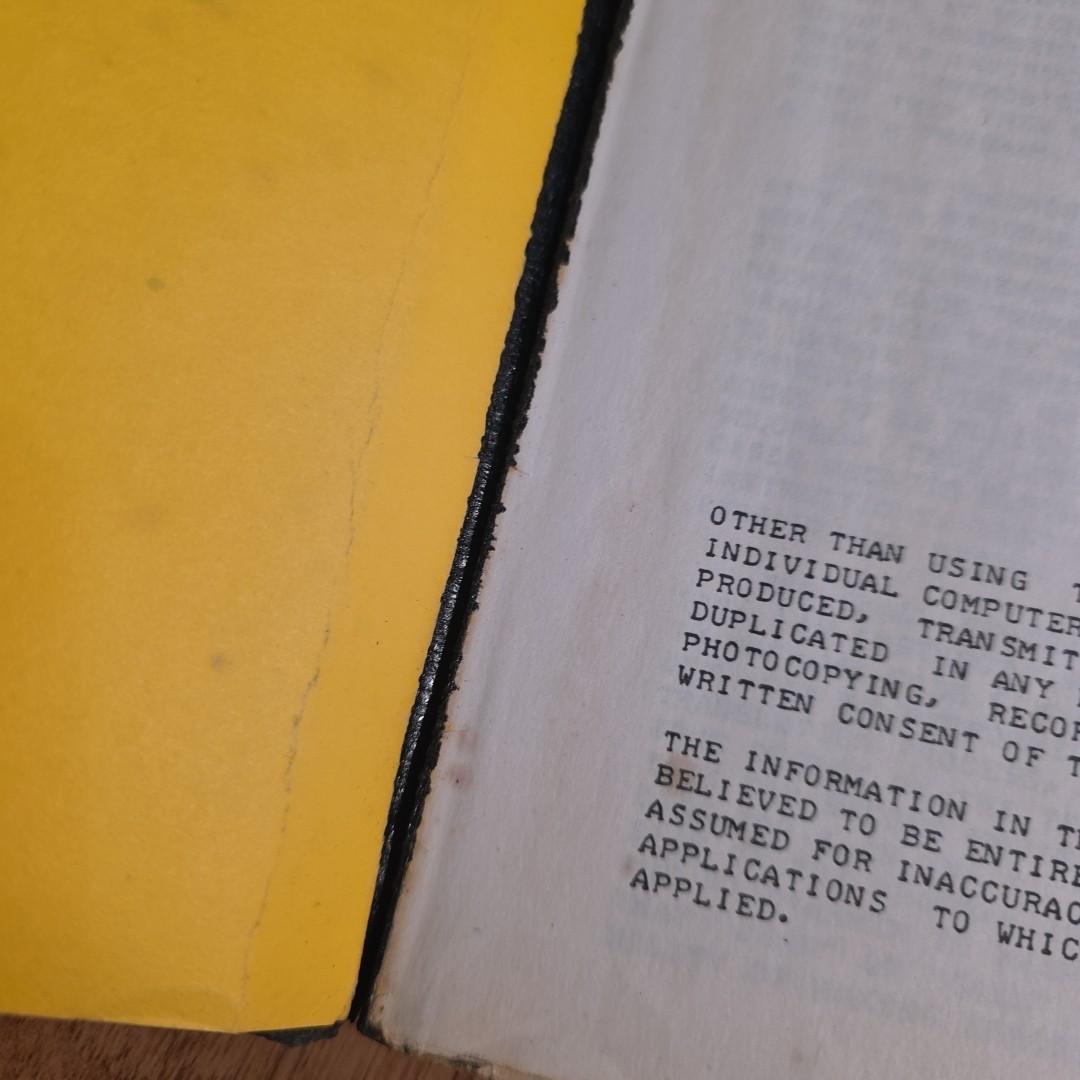 8080 Assembler Program Manual by Nat Wadsworth 1975 Scelbi Computer