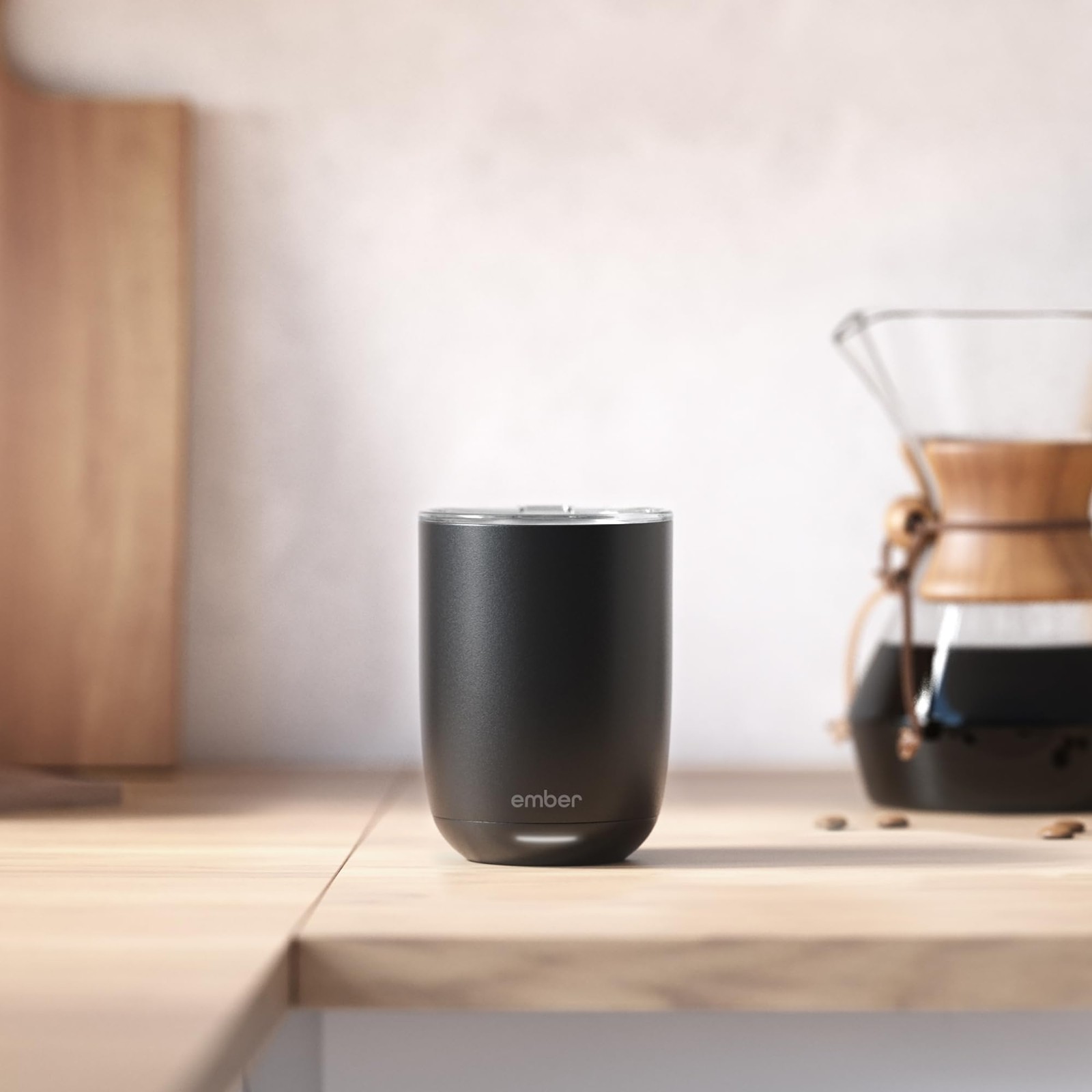 Ember Temperature Control Smart Cup, 14 oz, App-Controlled Heated Coffee Cup,