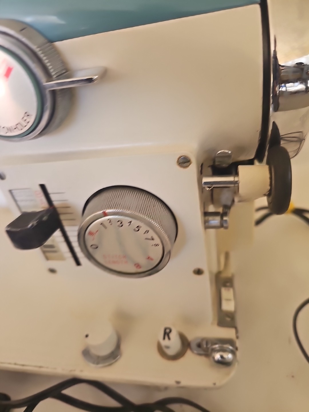 WHITE ELECTRIC CONTROL MODEL 804 All Steel SEWING MACHINE