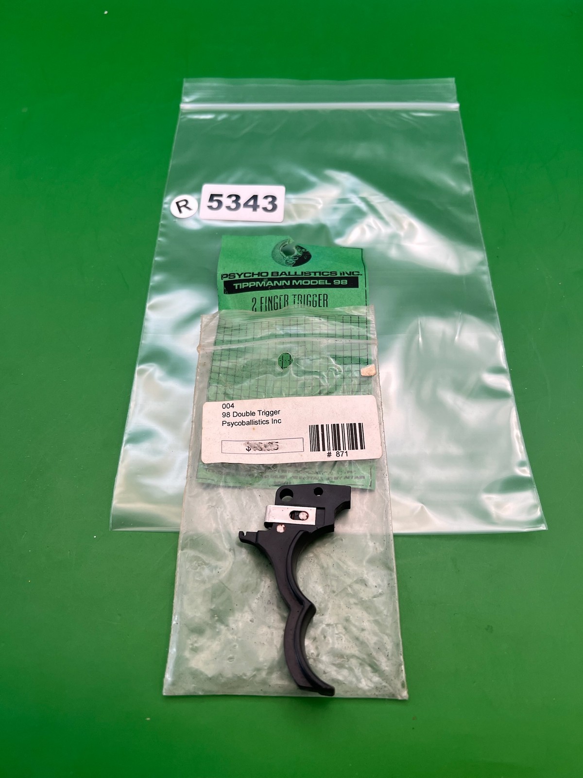 Psycho Ballistics Tippmann Model 98 2 Finger Trigger Black