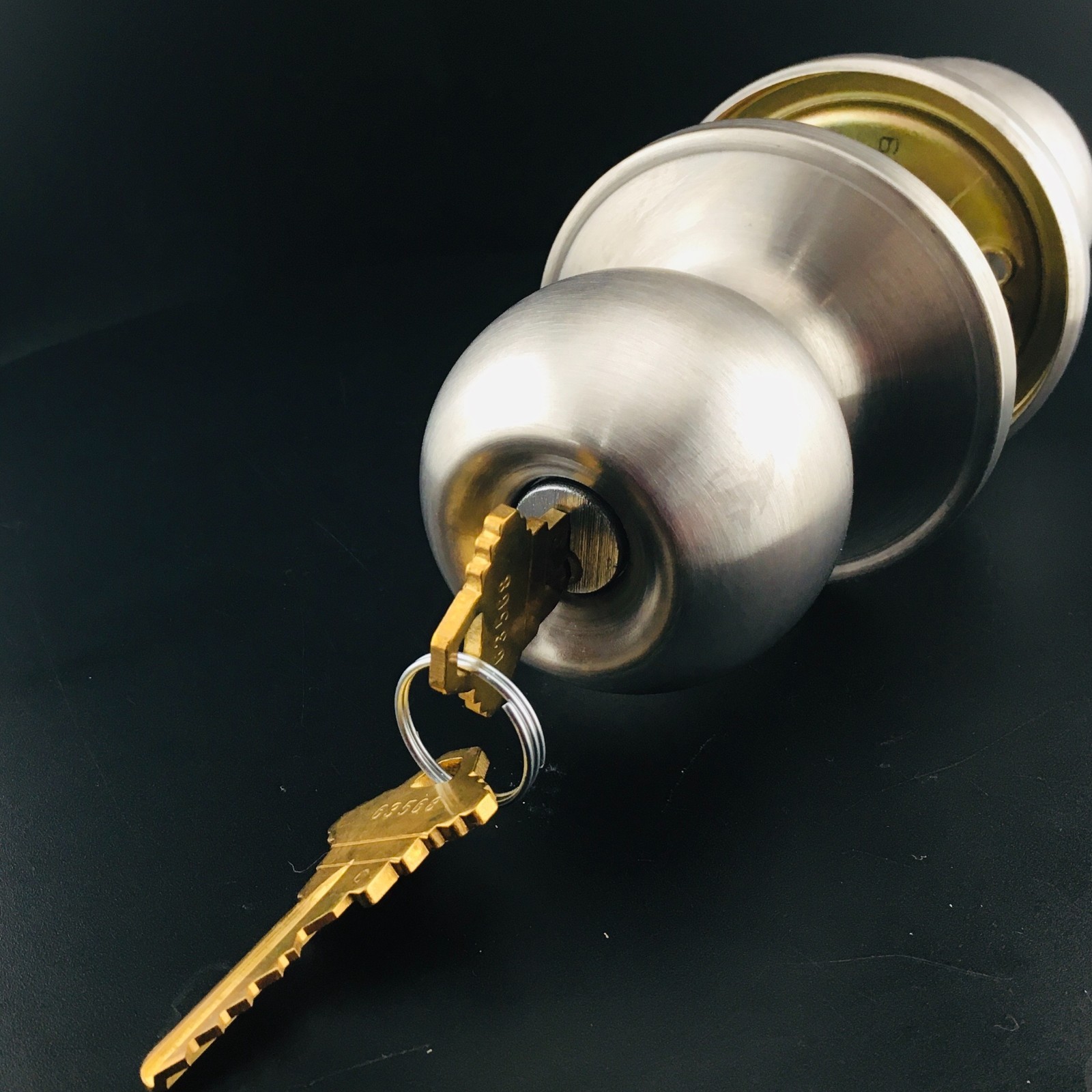 Schlage Corona Satin Nickel 619 J54 Entry J54CNA619 Exterior Keyed Door Lock