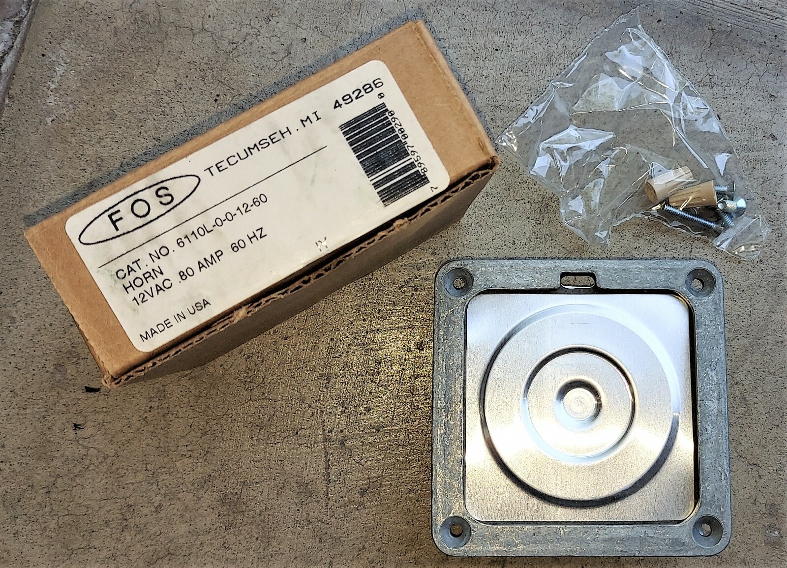 FOS  HORN Replacement for Alarms, Signaling, & Security Systems