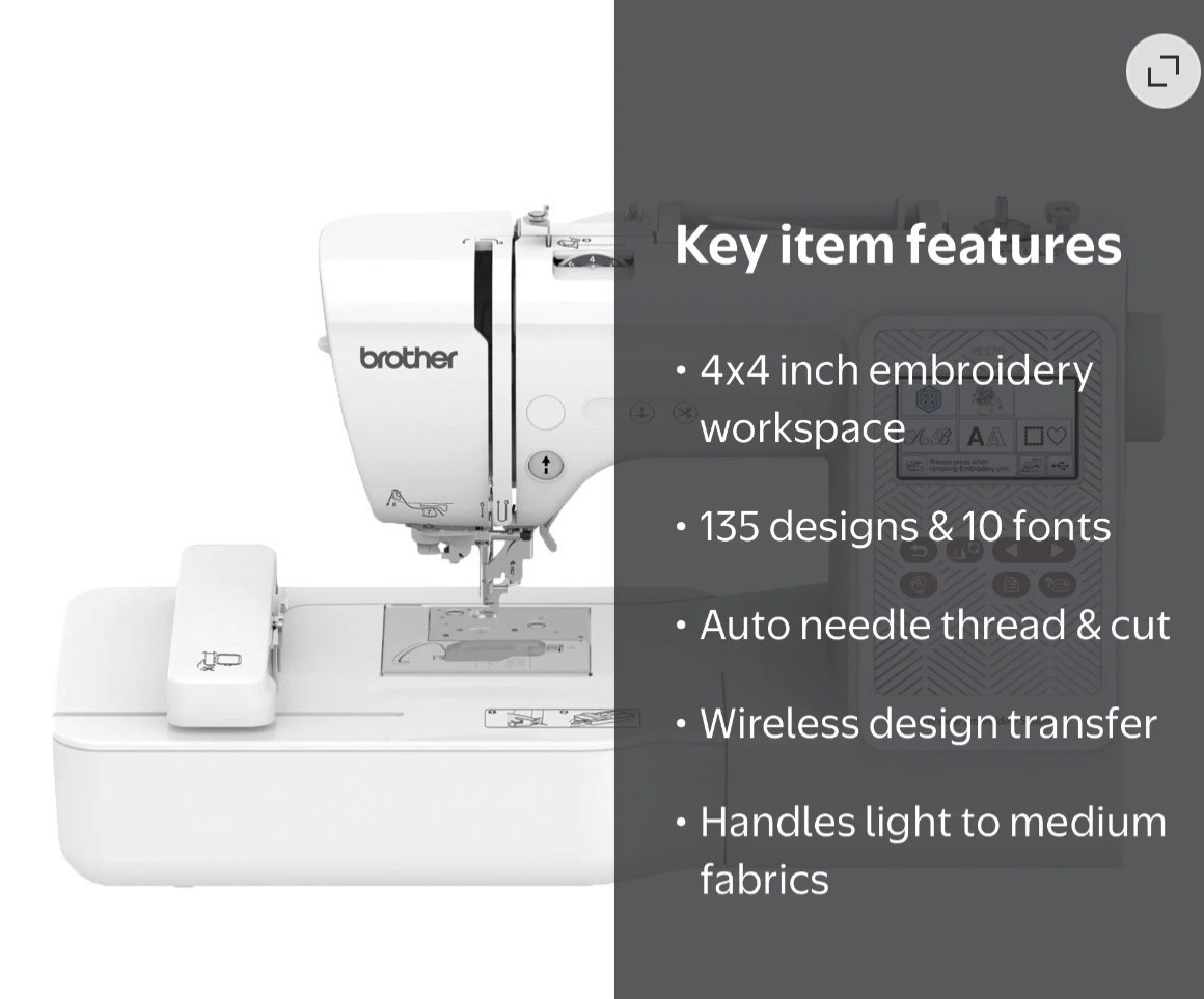 Brother PE570 Embroidery Machine