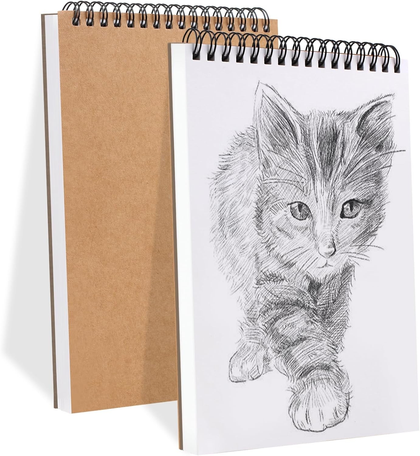 Sketch Pad 5.8” x 8.3” - Thick Drawing Paper for Artists, 50 Sheets