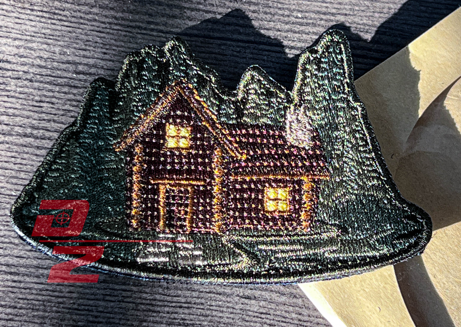PDW Cabin in the Woods Morale Patch 2021 Prometheus Design Camping TAD Log