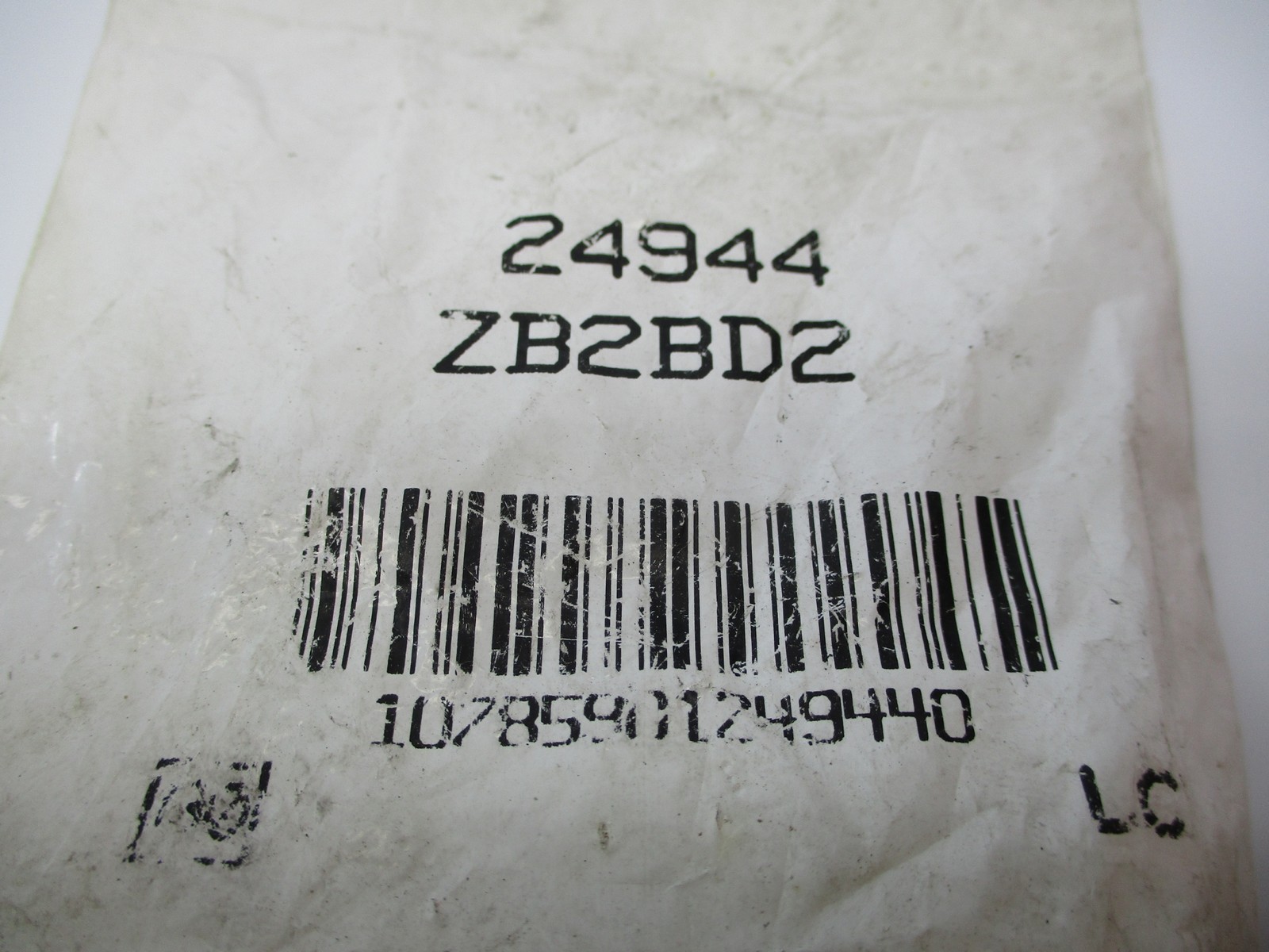 TELEMECANIQUE ZB2BD2 SELECTOR SWITCH NSMP 81822