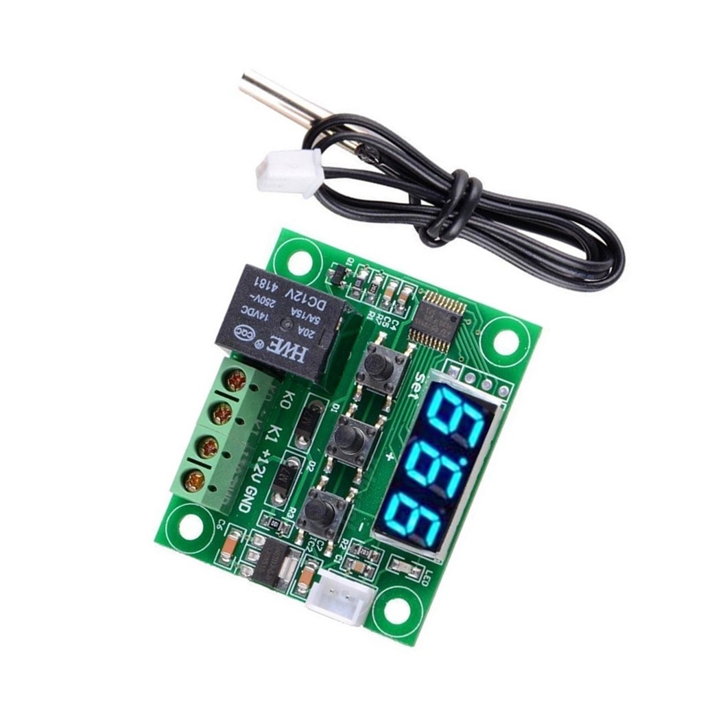 Blue -50-110°C W1209 Digital Thermostat Temperature Control Switch Sensor DC12V