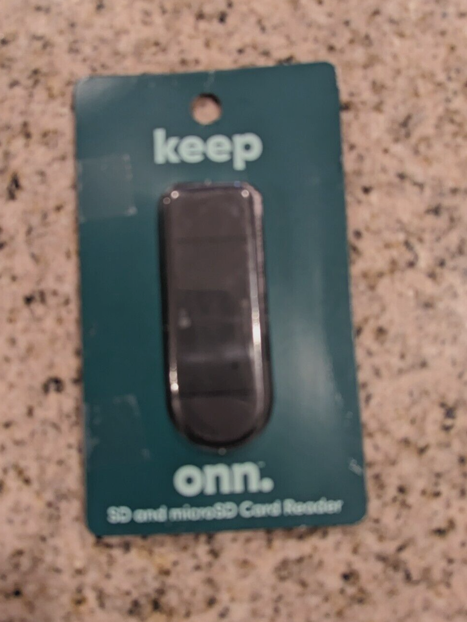 ONN SD microSD Card Reader Combo USB USB-C & Micro-USB Connector
