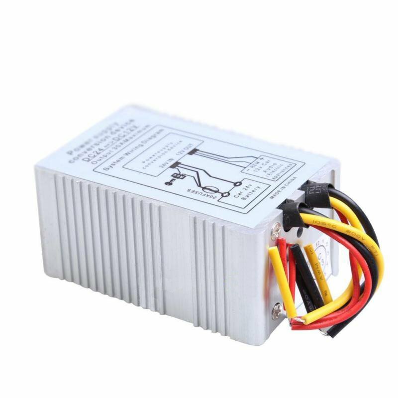 24V to 12V DC-DC Car Power Supply Inverter Converter Conversion Device 30A BEST