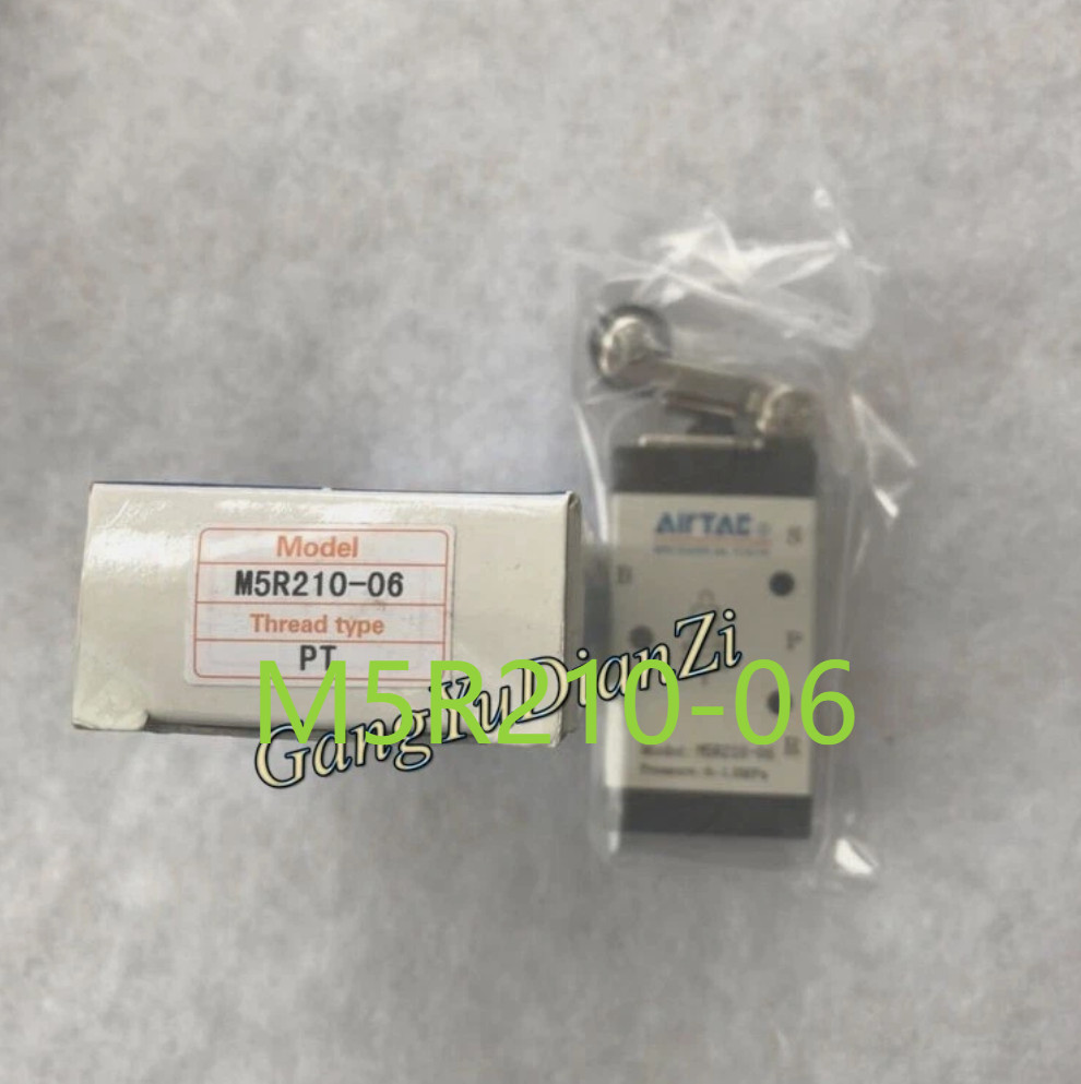 1PCS New For AirTac Roller Type Mechanical Valve M5R210-06 0~1.0MPa 1zha