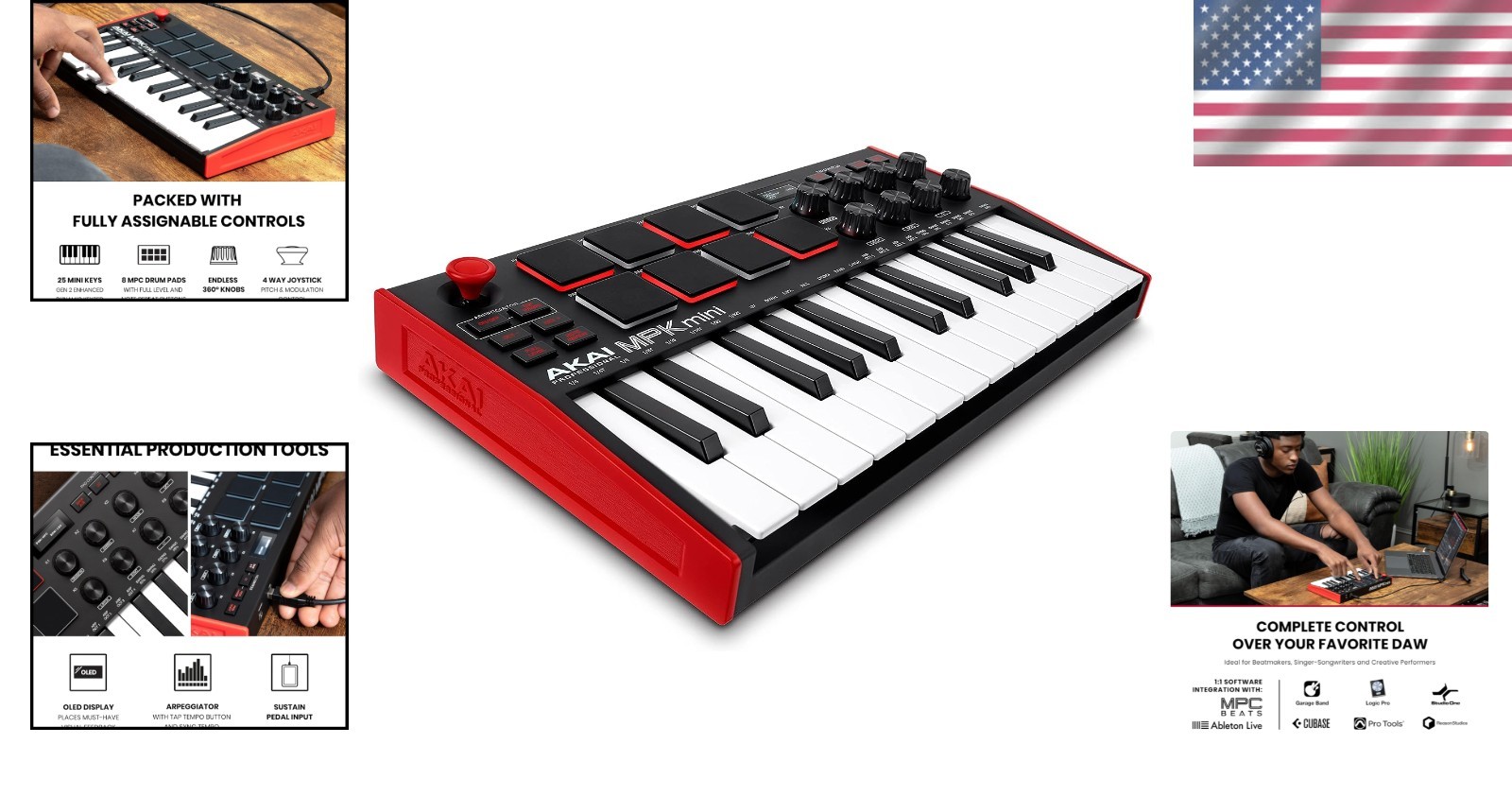 Native Kontrol Integration USB MIDI Controller