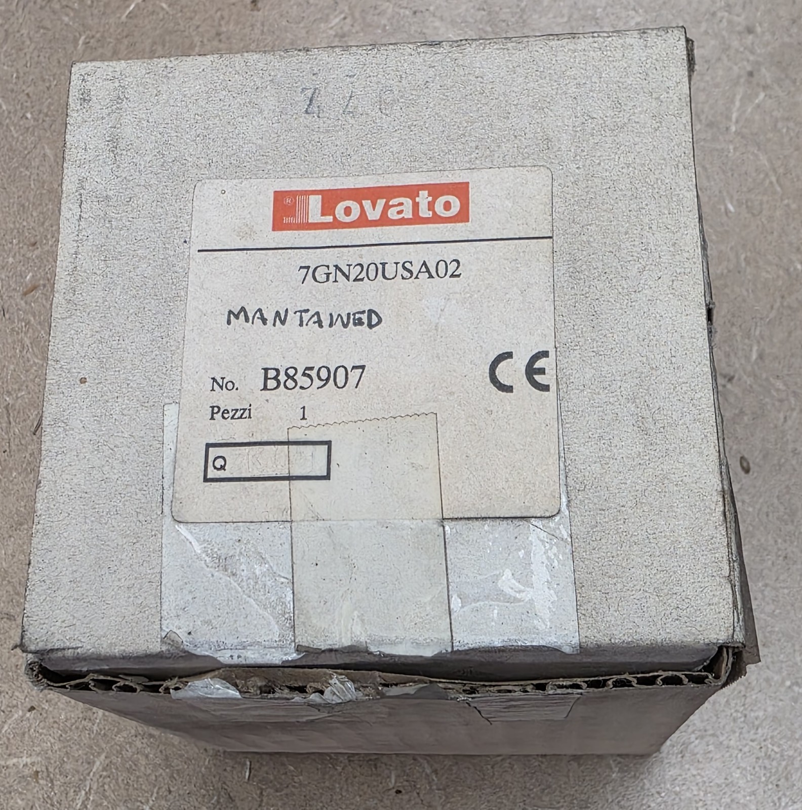 Lovato 7GN20USA02 Rotary Cam Switch 3 Pos 20Amp