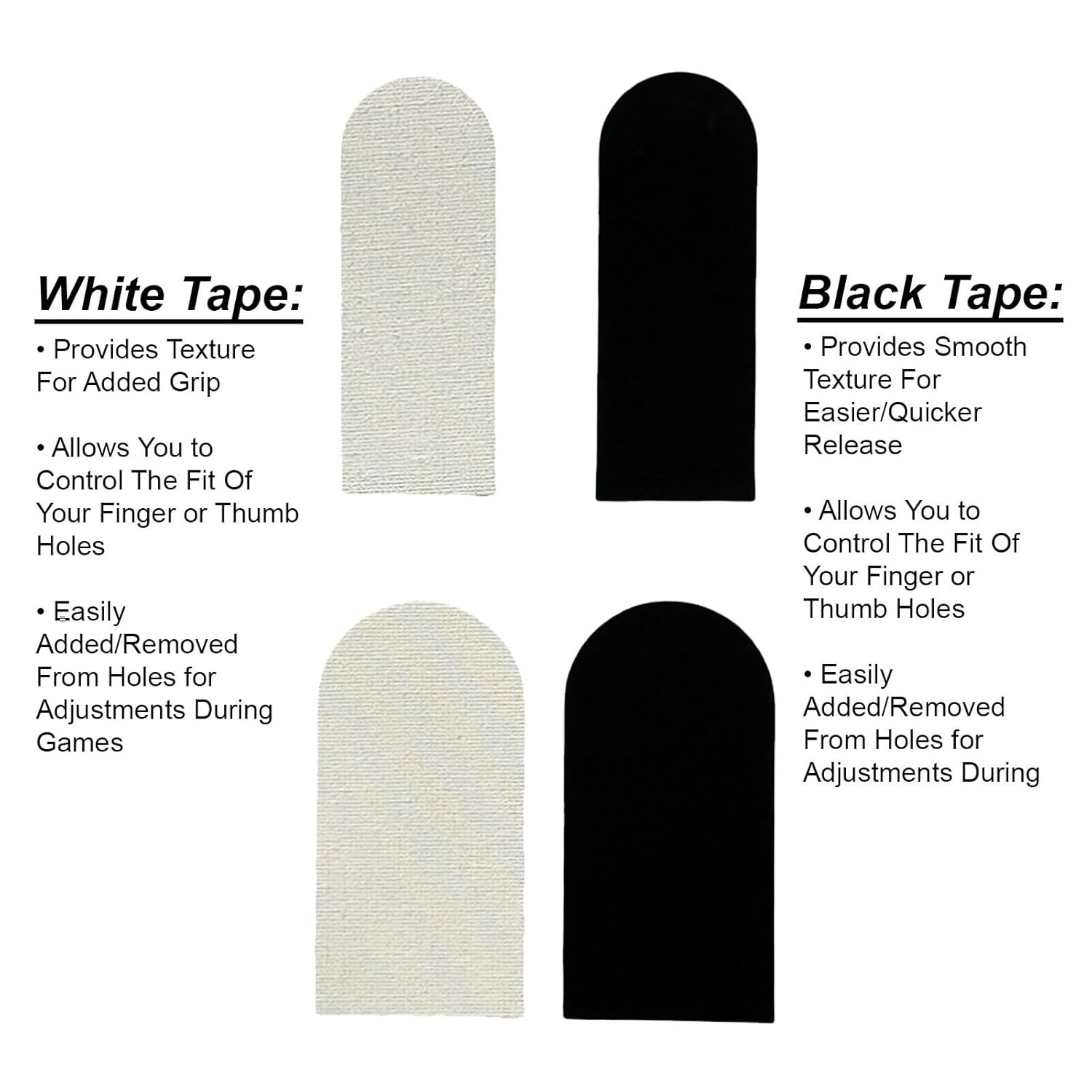 .com Monster Tape - Thumb/Finger Tape for Sizing & Consistent Release - Bowling